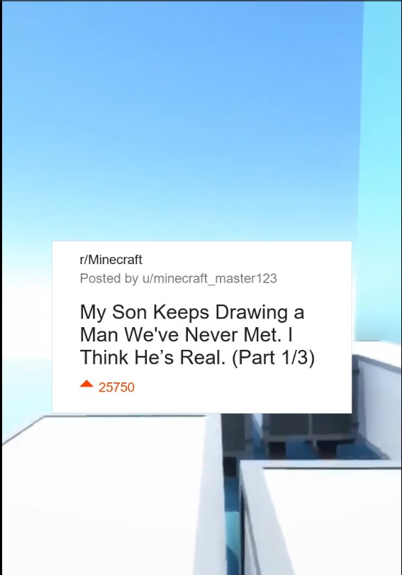 Reddit Stories example